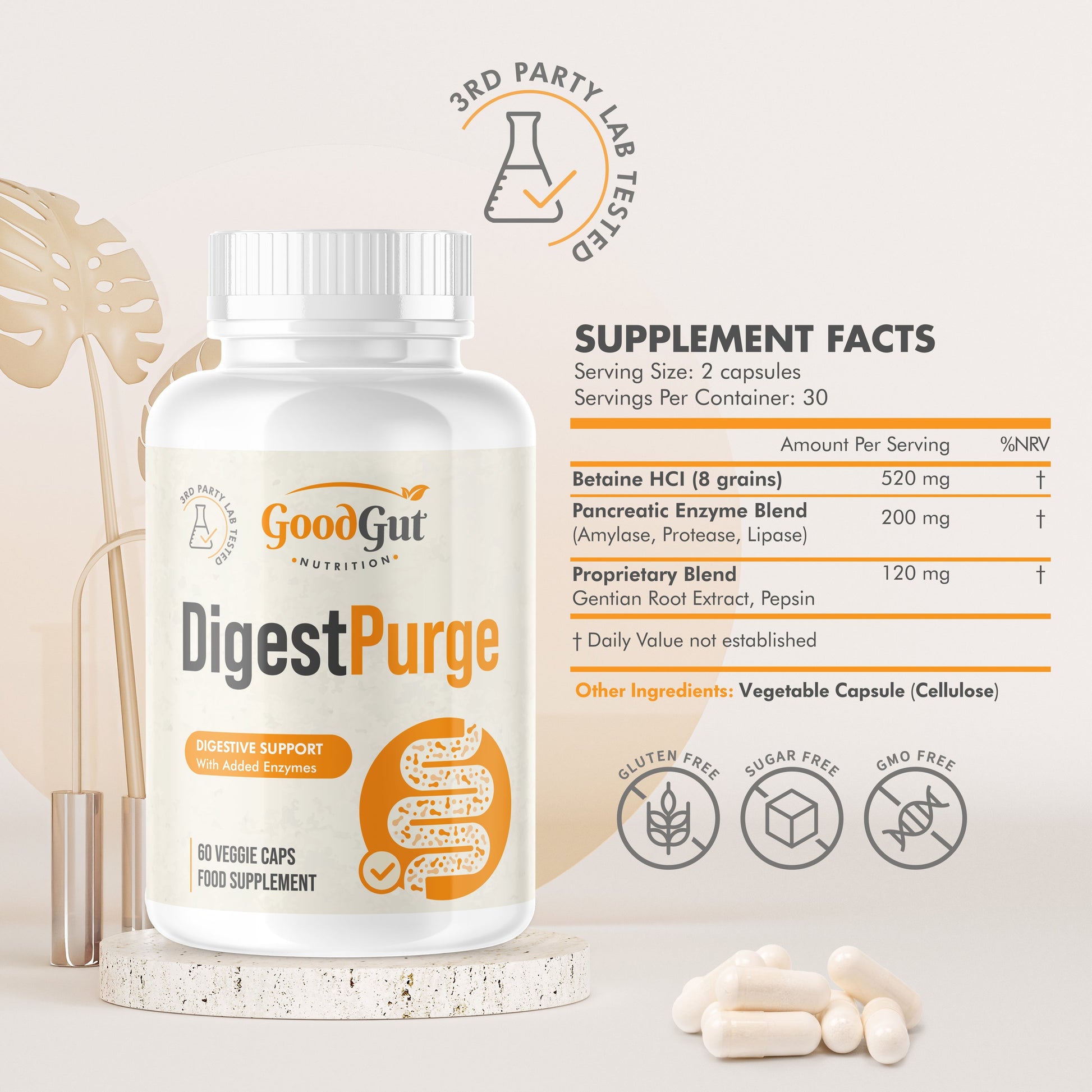 DigestPurge Stomach Health GoodGut Nutrition