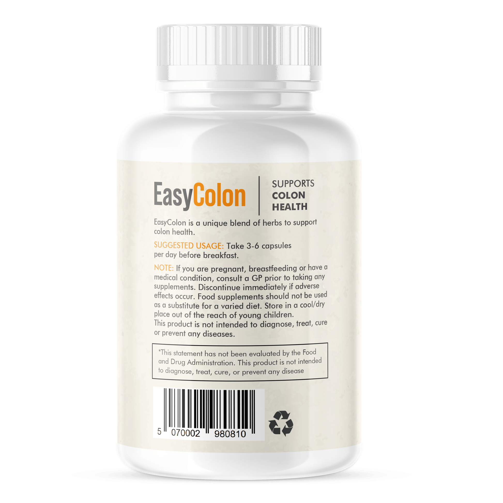 EasyColon - Fast Constipation Relief GoodGut Nutrition